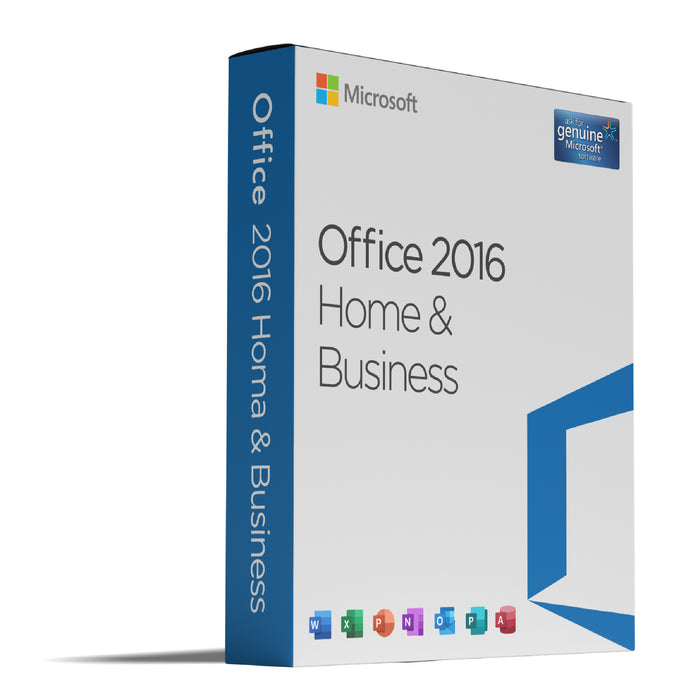 Microsoft Office 2016 Home and Business for Windows PC